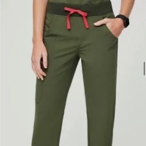 LIMITED dark olive Figs pants